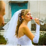 Невеста и водка - приколы на последок