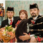 Классная свадьба в шотландском стиле